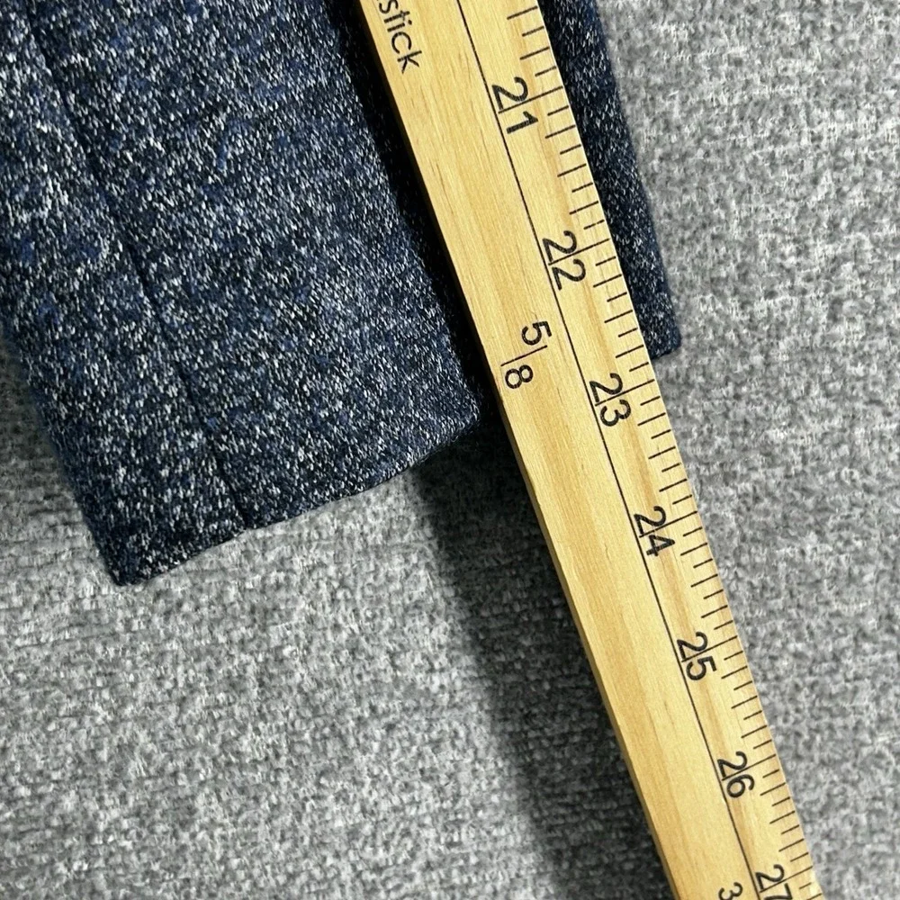 Banana‎ Republic Blazer Jacket Women Size 2 Blue Wool Blend Casual